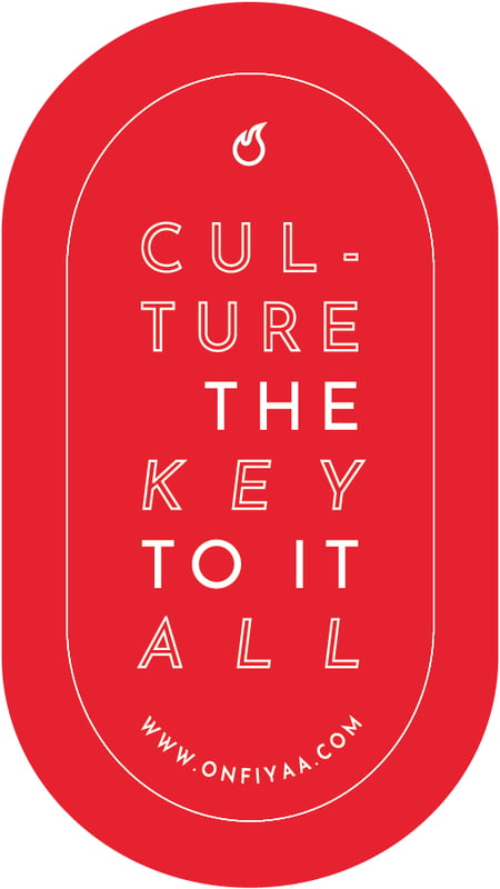 Culture - The Key To It All Sticker Culture - The Key To It All Sticker