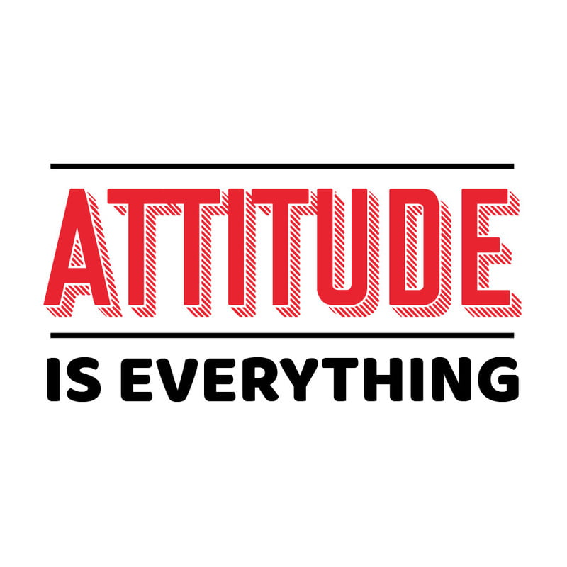 Attitude Is Everything Sticker Attitude Is Everything Sticker